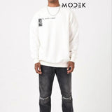 Sweatshirt white antiquity