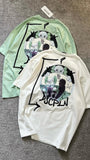 T-shirt Kaws No White over Size