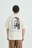 T-shirt over size Mona Lisa Beige