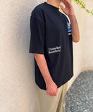 T-shirt over size Van Gogh Black