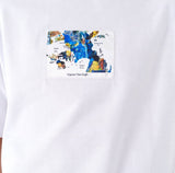 T-shirt over size Van Gogh Map
