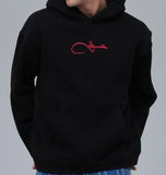 Hoodie Over Size HQ Black