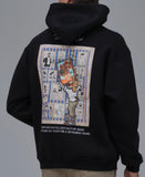 Hoodie Over Size Van Gogh Black