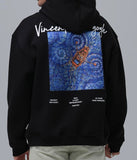 Hoodie Over Van gogh Boat