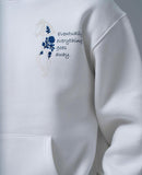 Hoodie Over Size Van gogh white horse 2