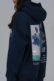 Hoodie Over Van gogh Rose