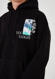 Hoodie Over Van gogh Rose