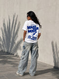 T-Shirt over Size / Regular Size  MAKE YOUR MOVE