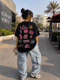 T-Shirt over Size / Regular Size  ONLY GIRLS