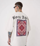 T Shirt Born gain off white over size