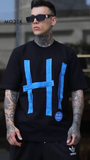 T shirt Hi Straps black