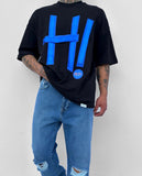 T shirt Hi Straps black