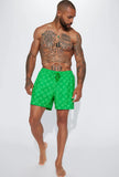 swimming shorts Green