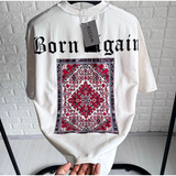 T Shirt Born gain off white over size